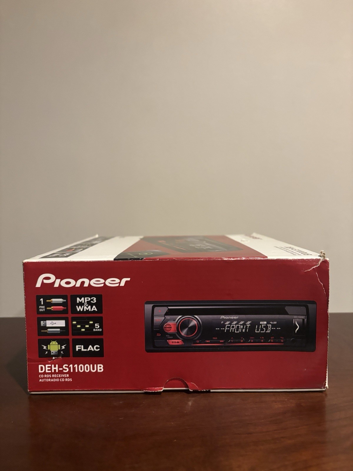 Pioneer ARC CD RDS Receiver DEH-S1100UB Android App Compatibility ~ BRAND NEW 👀