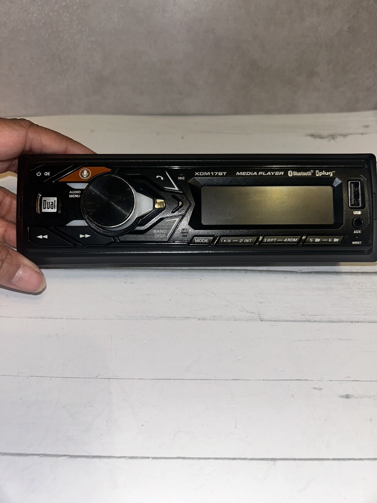 Dual Electronics XDM17BT Single DIN Car Stereo