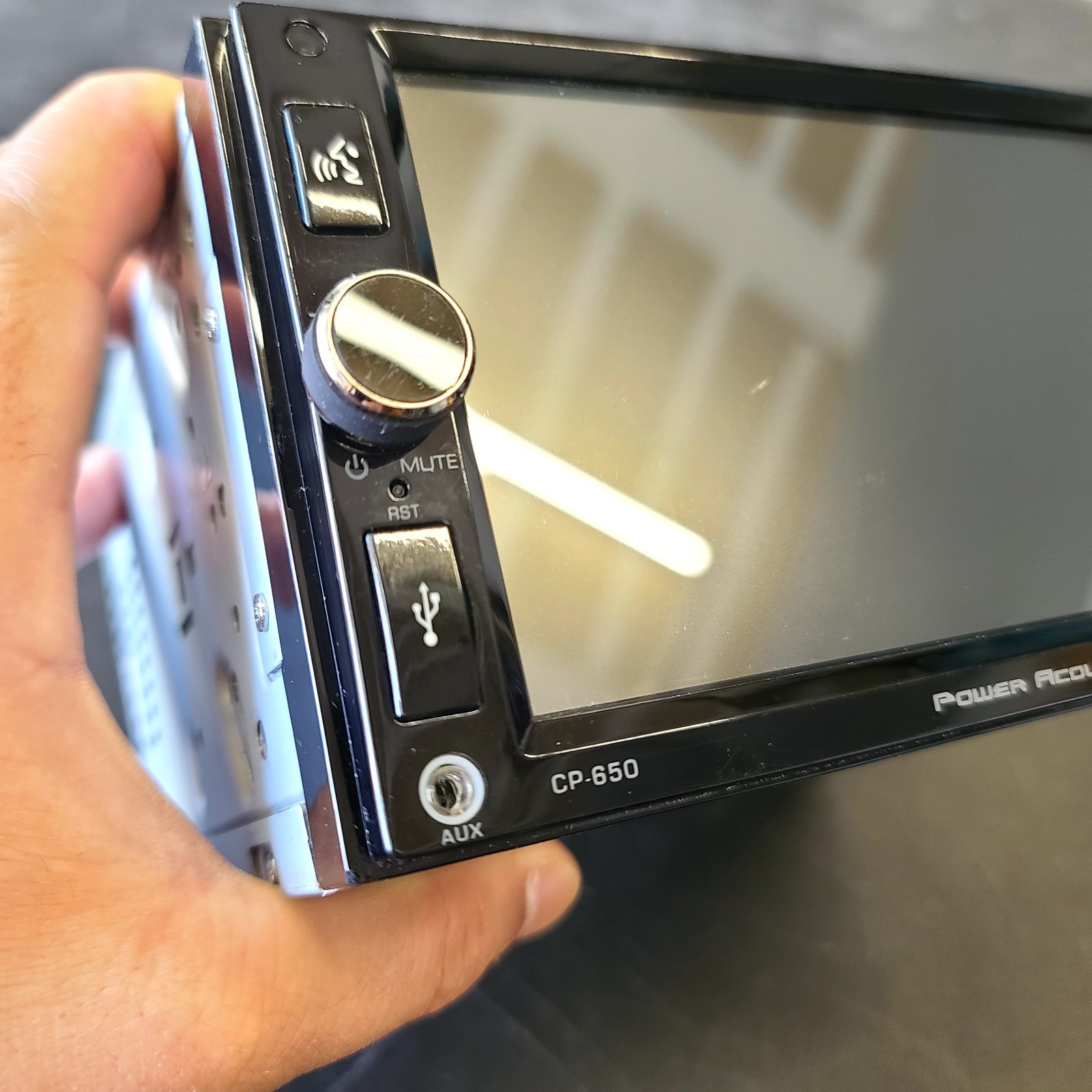 POWER ACOUSTIK CP-650 Double DIN For Parts