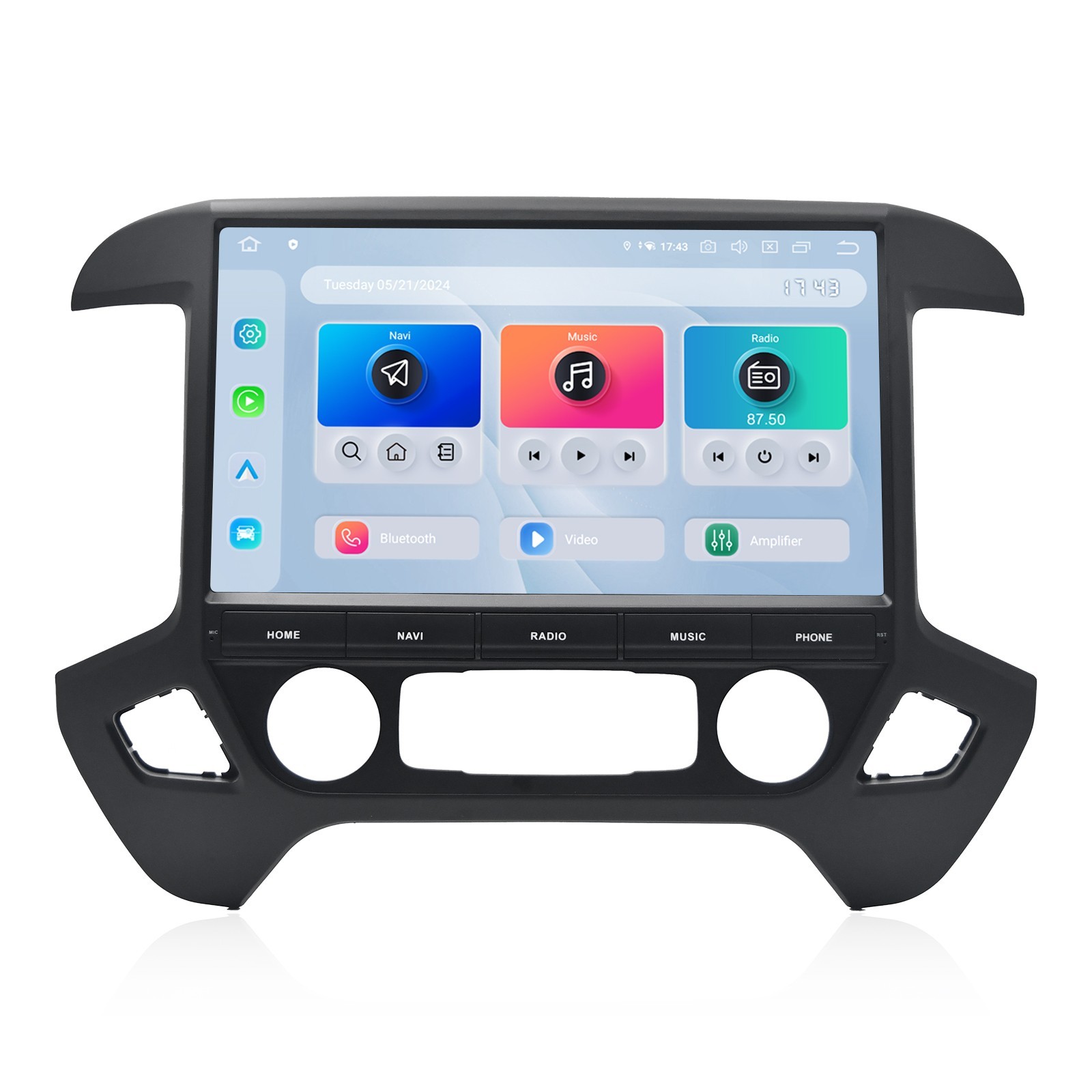 Dasaita Android 13 Car Stereo for Chevrolet Silverado GMC Sierra 2014-2019 Radio