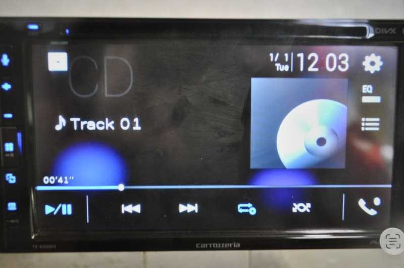 Carrozzeria FH-8500DVS CD DVD Bluetooth Display Audio Near Mint JAPAN