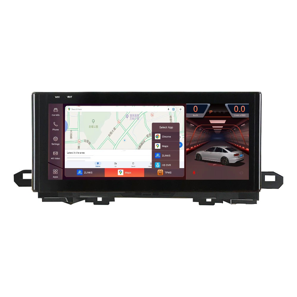12.3″ For Audi Q5 2017-2020 Car Gps Stereo Radio Android Navigation WIFI 8+128G