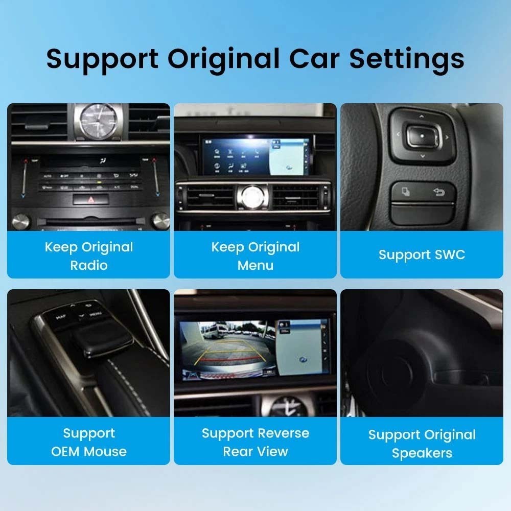 12.3″ For Lexus GS 2012-2020 Android 13 CarPlay Radio GPS 8+128GB Stereo