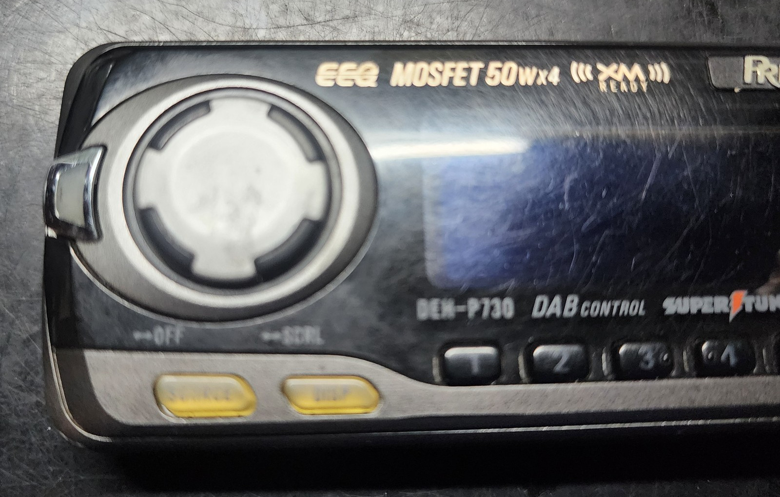 PIONEER PREMIER DEH-P730 CD PLAYER w/ BLUETOOTH Removable FACEPLATE ONLY RARE!!!