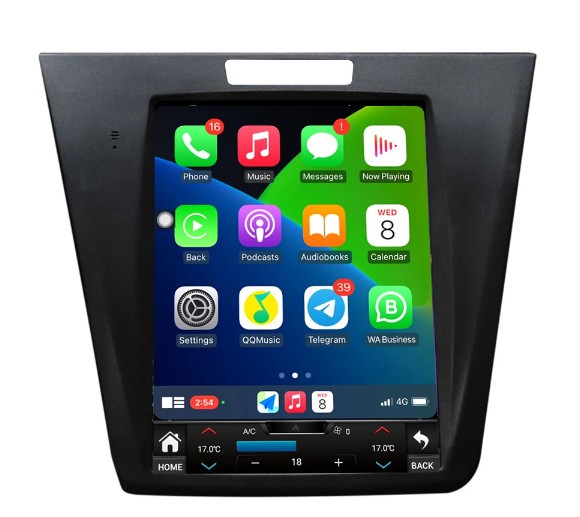 10.4″ Car Stereo Radio Android Apple Carplay GPS 6+128G For Acura ILX 2013-2021