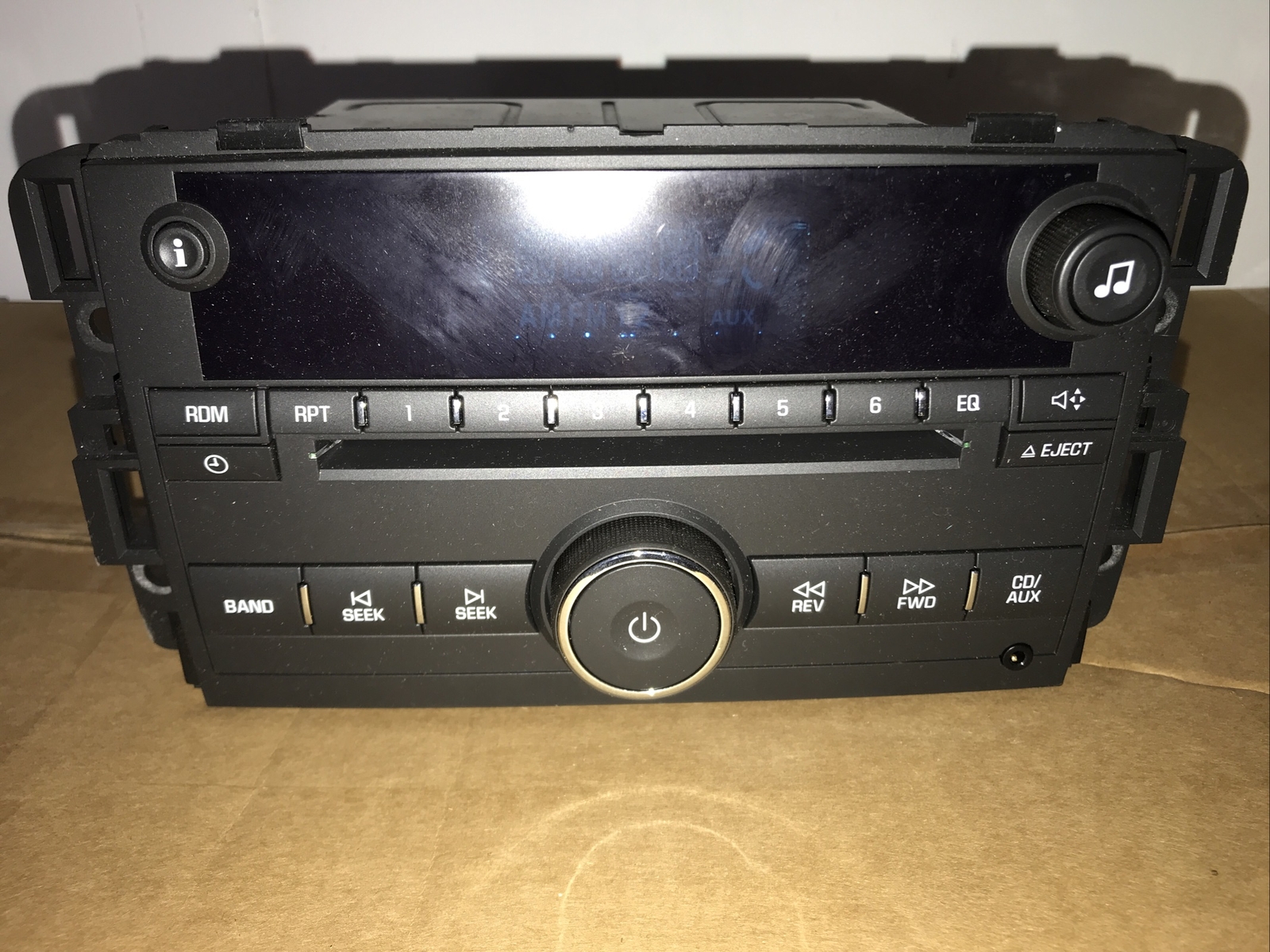 FUJITSU TEN LIMITED UPPER LEVEL CD/AM/FM SATURN VU OEM IN-DASH AUDIO CAR RADIO