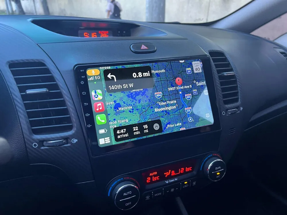 64G Car CarPlay Radio Stereo GPS For Kia Forte 2013-2018 Navi WiFi FM 1280*800