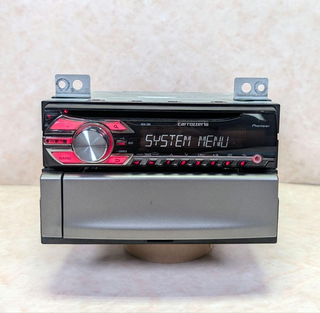 Pioneer Carrozzeria DEH-380 1DIN CD Car Audio Stereo Tested Working From Japan