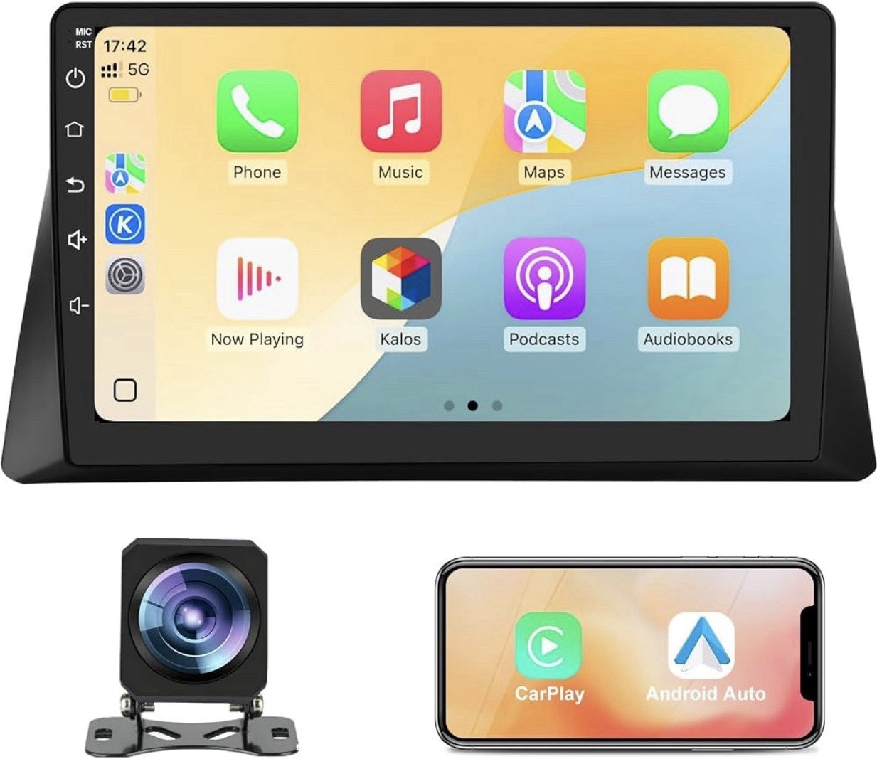 Car Stereo Radio 2008-2013 Honda Accord 10” Touchscreen CarPlay Android Auto