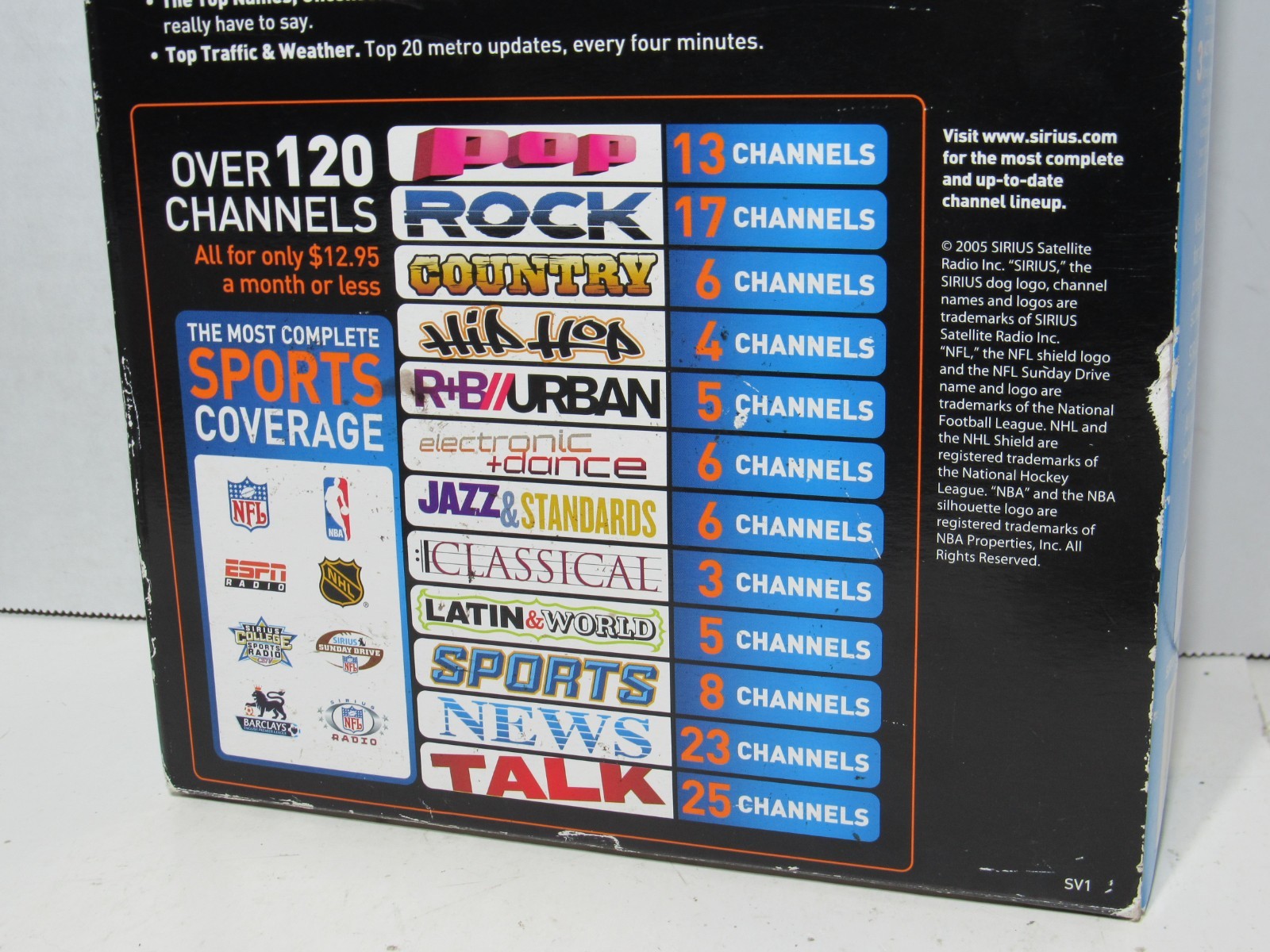 NEW Sirius One Satellite Radio System 2005 Car Kit Receiver Remote Sealed
