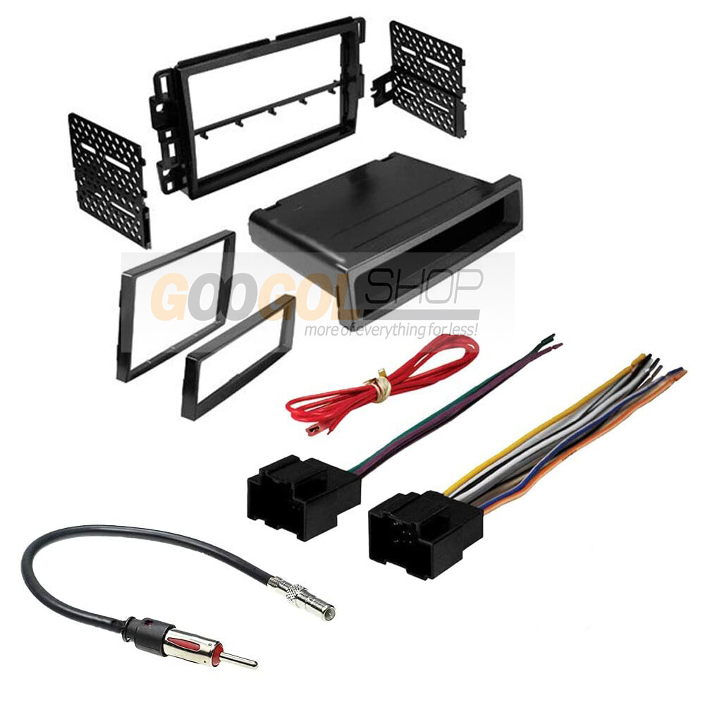 Single DIN Bluetooth MP3/USB Car Stereo Install Kit for 2007-13 Chevy Silverado