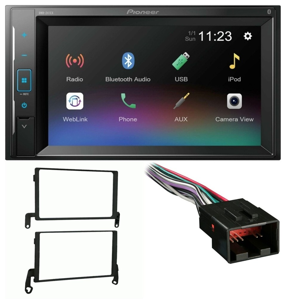 1999-2004 Ford F-150 Pioneer Double DIN Bluetooth Car Stereo Upgrade
