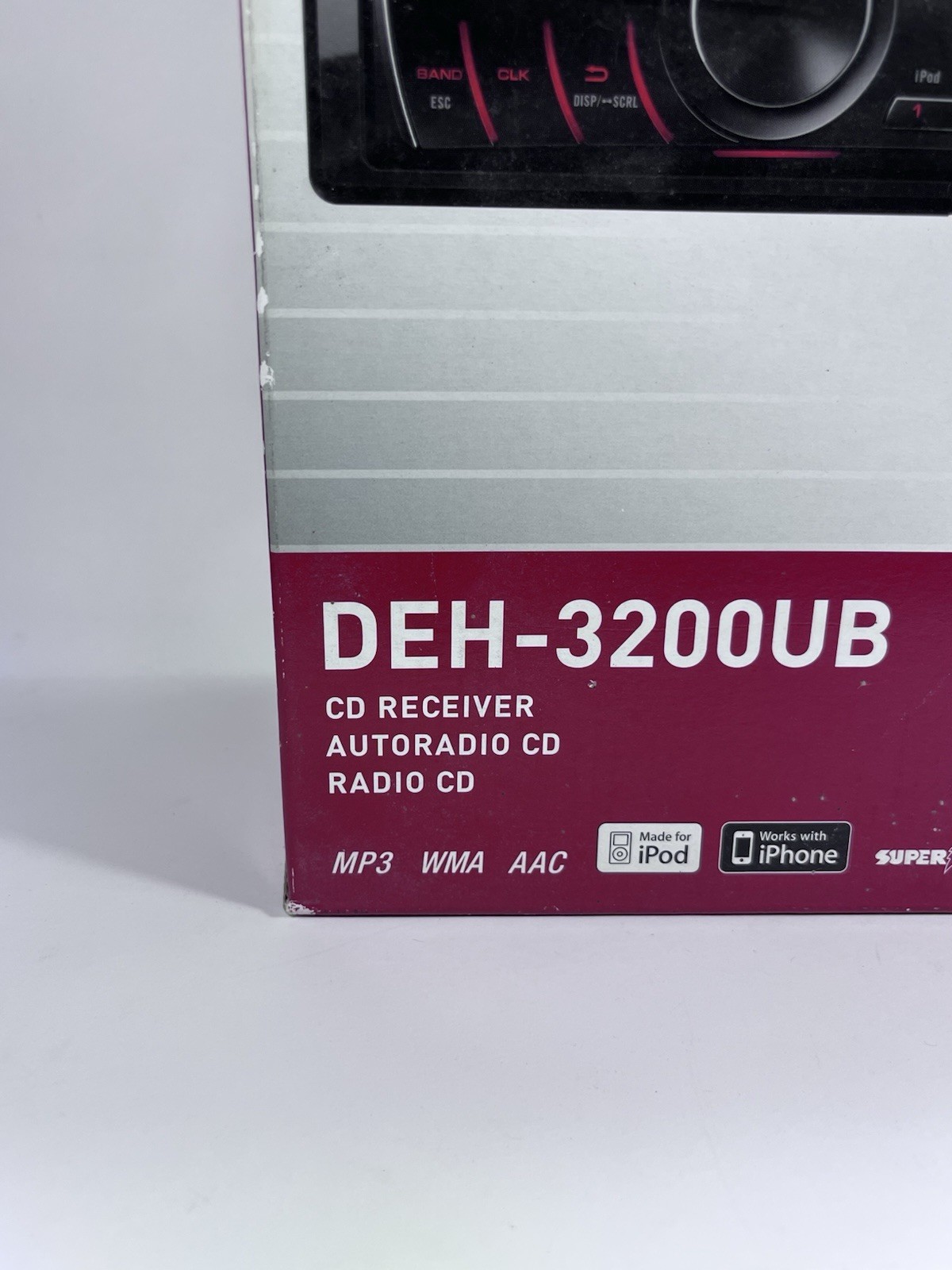 Pioneer DEH-3200UB CD Player/USB In Dash Receiver BRAND NEW