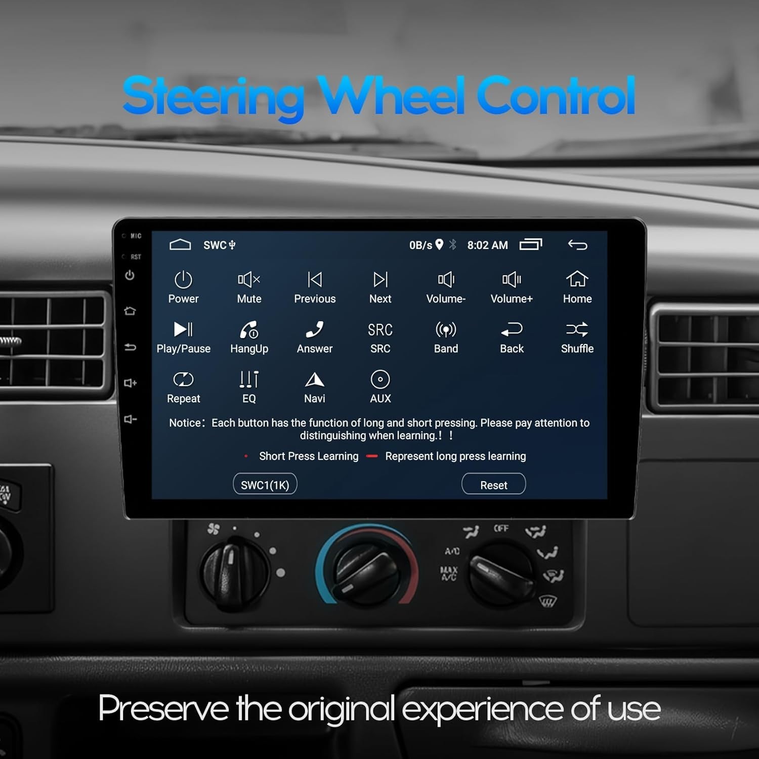 10″ IPS Touchscreen Car Audio Video Receiver w/ Wireless CarPlay & Android Auto