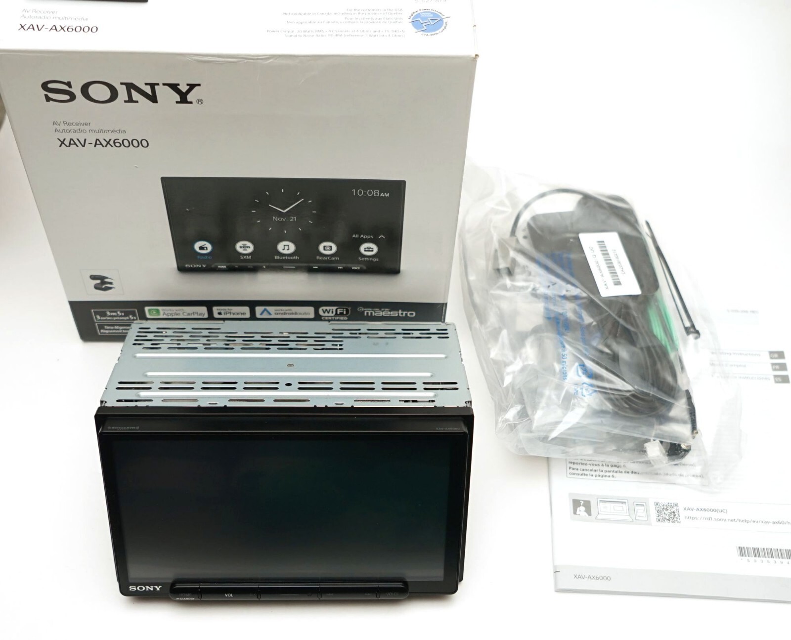 SONY XAV-AX6000 Digital Multimedia Receiver Car Audio Play XAVAX6000