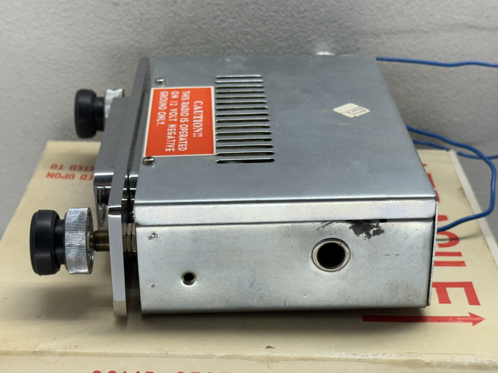 Vintage Automatic Car Radio TMA-1550-V Universal Solid State 12V Hong Kong READ