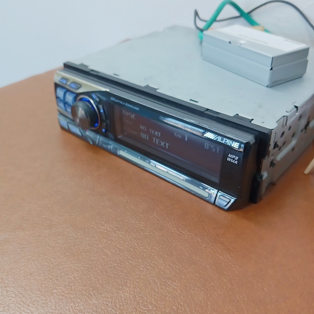 ALPINE CDA-9855J Car Audio 1DIN CD/MP3/iPod Bio EL Display w/ Remote Japan