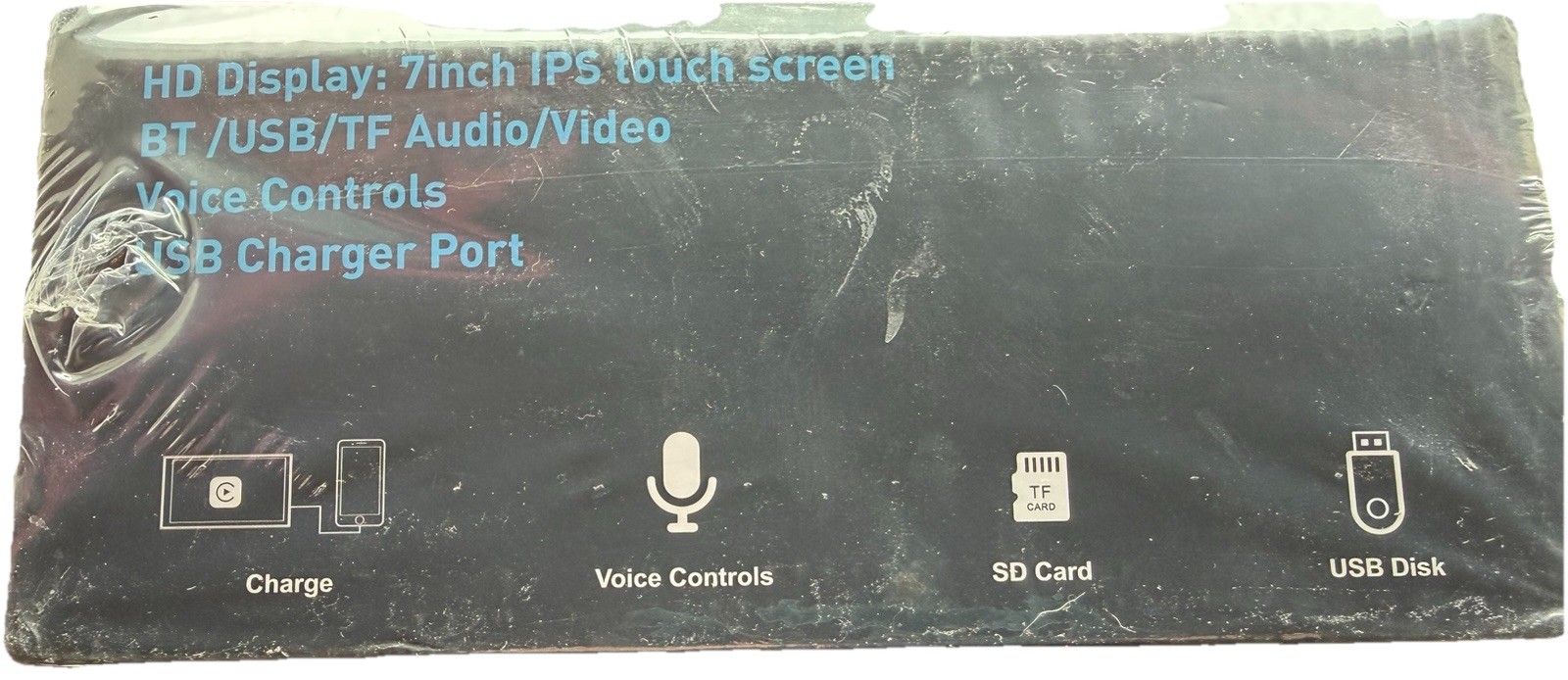 Carpuride 7-Inch HD IPS Touch Screen Bluetooth Voice Control
