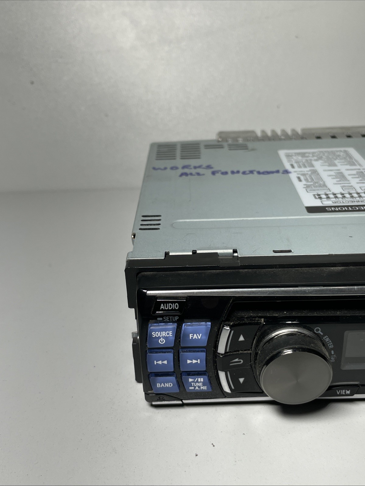 Alpine CDE-124SXM MP3/CD In Dash Receiver 50Wx4 USB XM Pandora