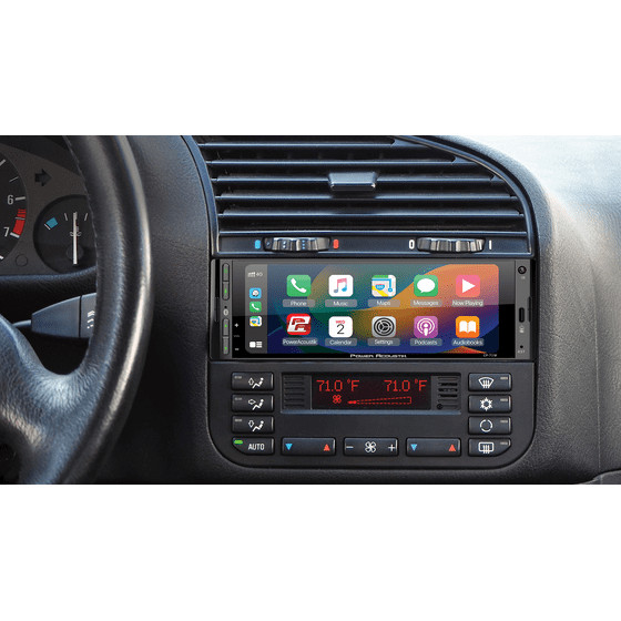 Power Acoustik CP-71WA Single DIN 6.5″ Color Touchscreen Car Stereo w Bluetooth