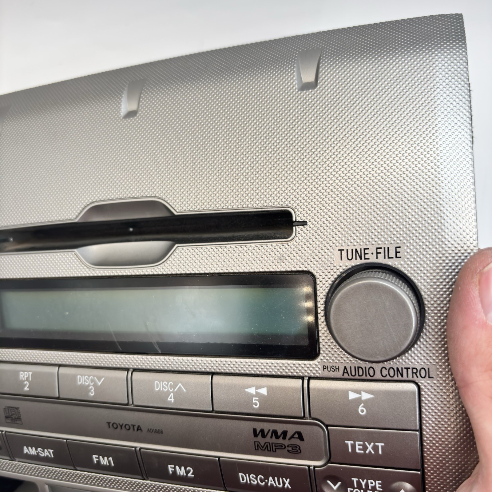 2009 -2012 Toyota Tacoma 1808 Radio Audio Face Plate 86120-04170