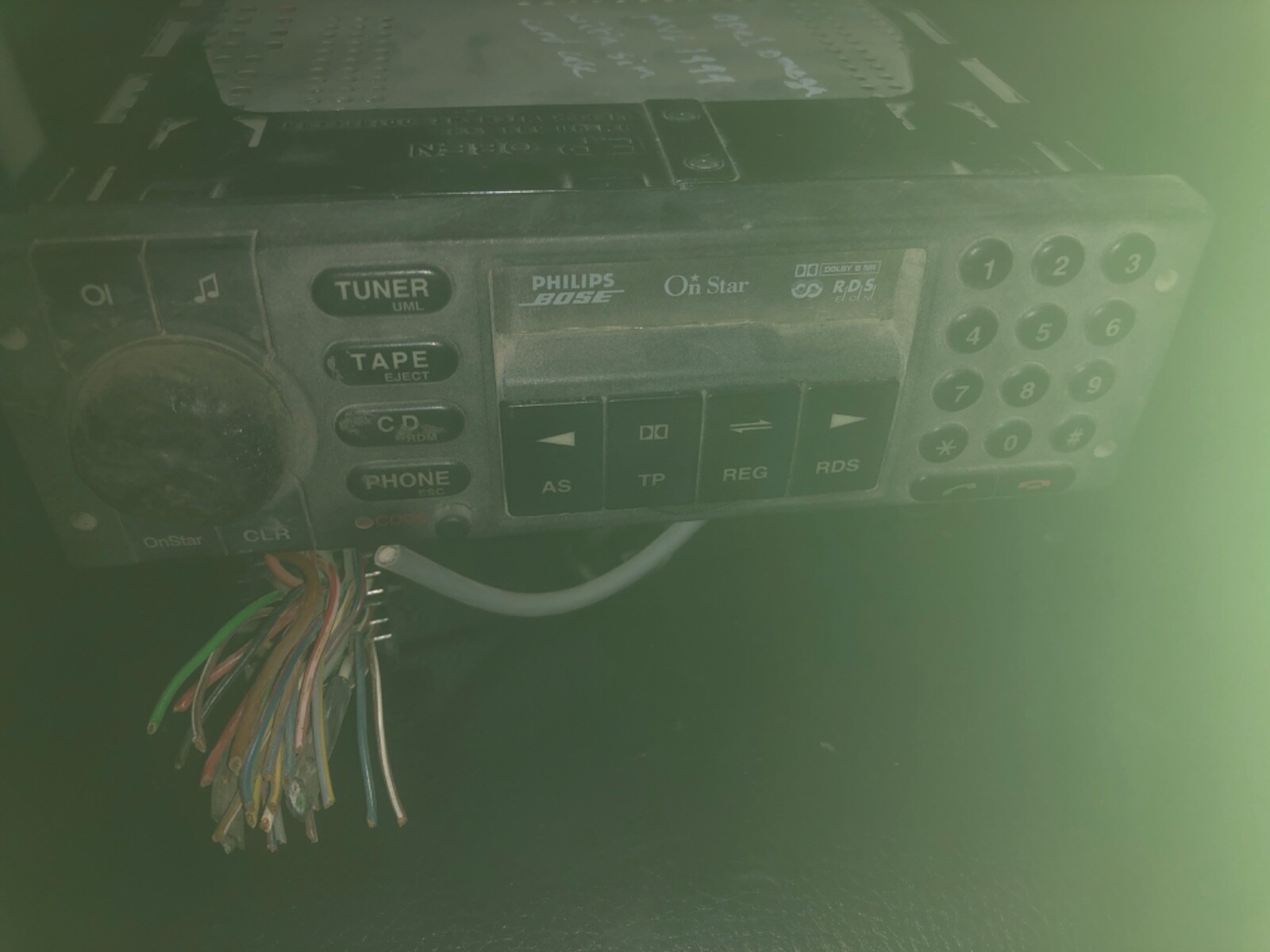 Opel Omega B1 Philips W8U On Star Radio Cassette Player phone 90566805 CCRT 700