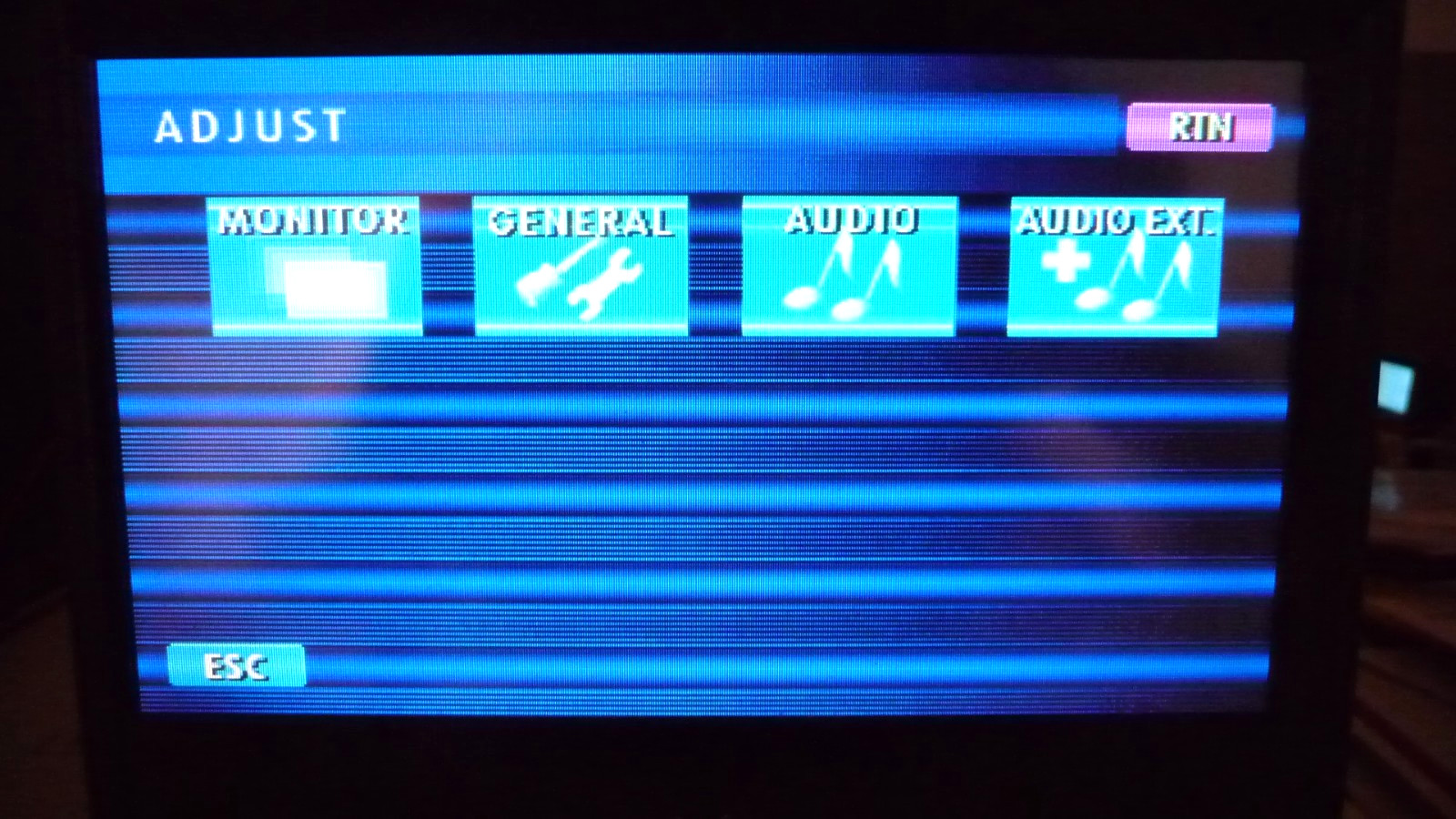 CLARION VRX755VD 7in tilt touchscreen display old school CD MP3 DVD stereo JAPAN