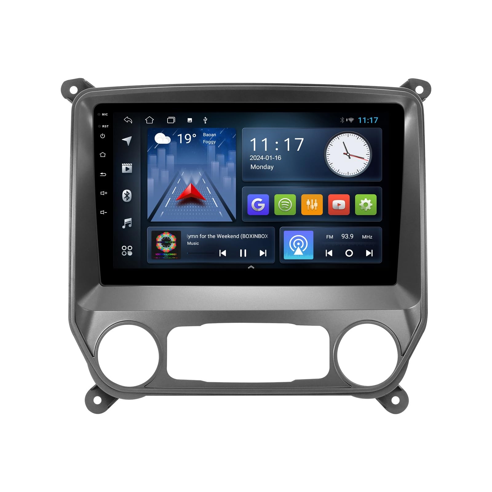 Aumume 232G Android 12 Double Din Car Stereo Chevrolet Silverado/Gmc Sierra