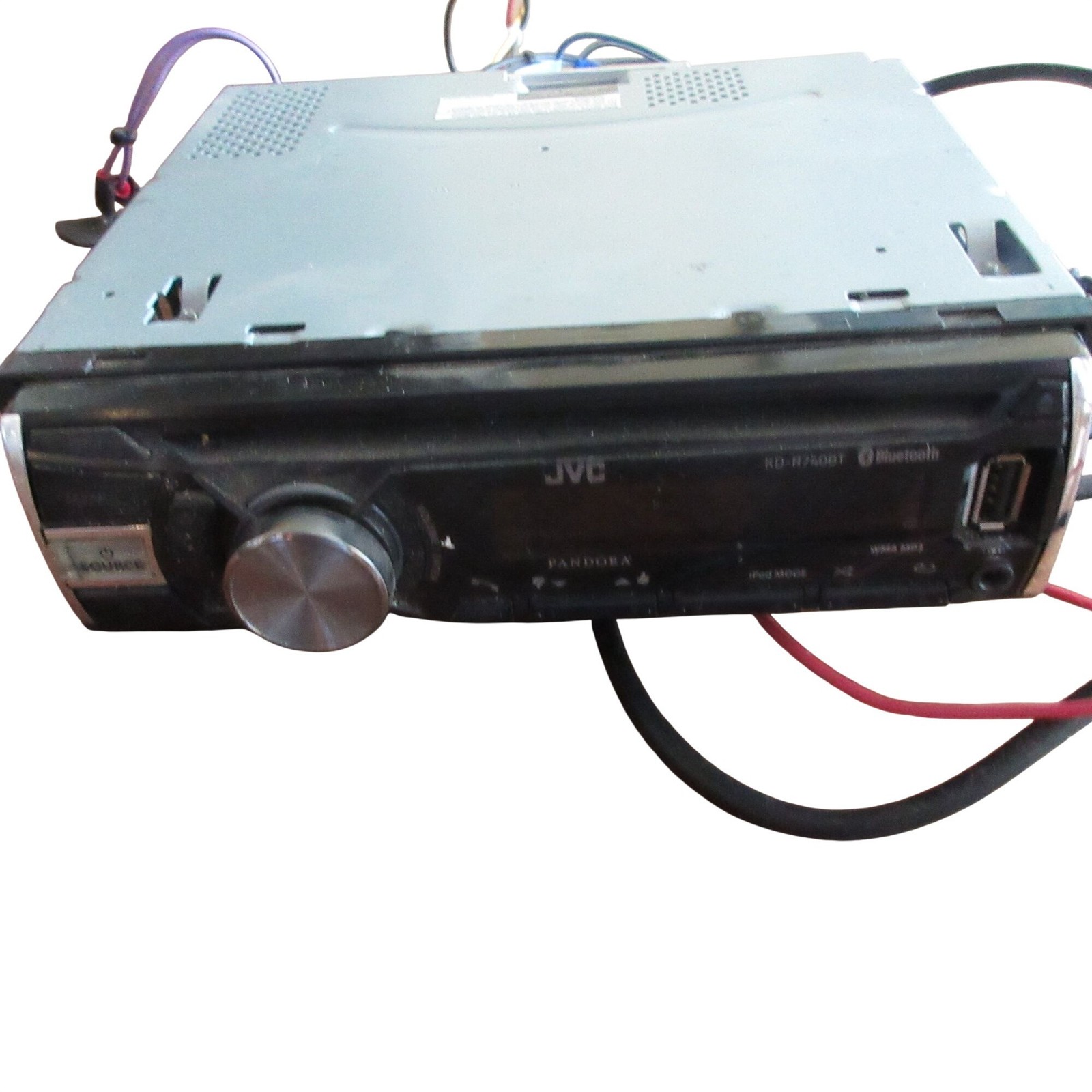 JVC Car Audio CD In-Dash Receiver Unit Model: KD-R740BT Bluetooth WMA MP3