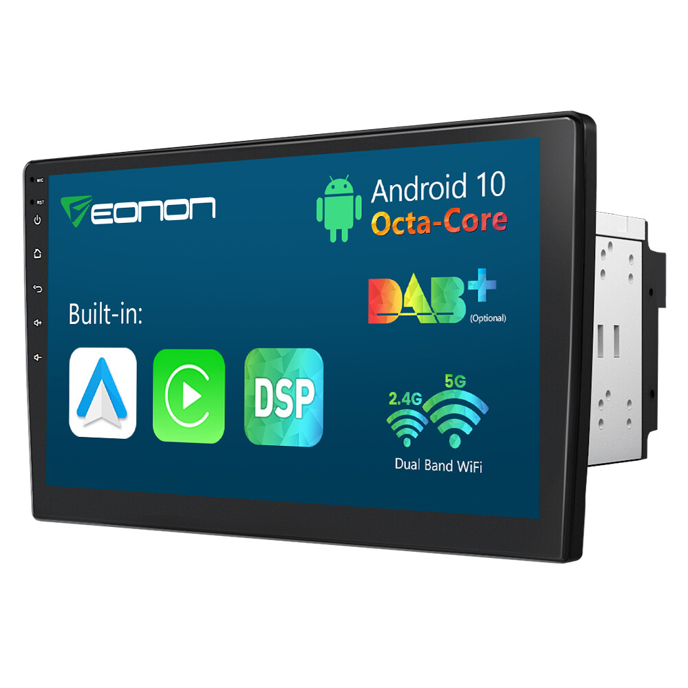Eonon 10.1″ Touch Screen Android 10 Double 2 Din Car Dash Stereo Radio Head Unit