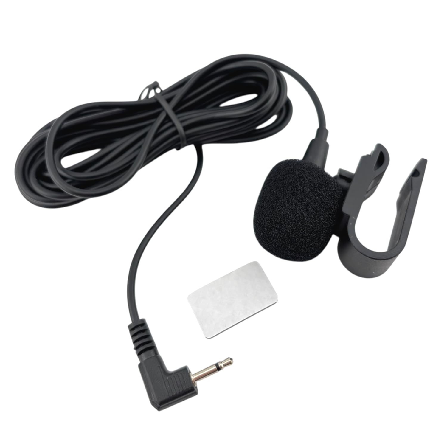 SCREENTRONICS 2.5mm Plug Microphone Compatible Replacement for Small, Black