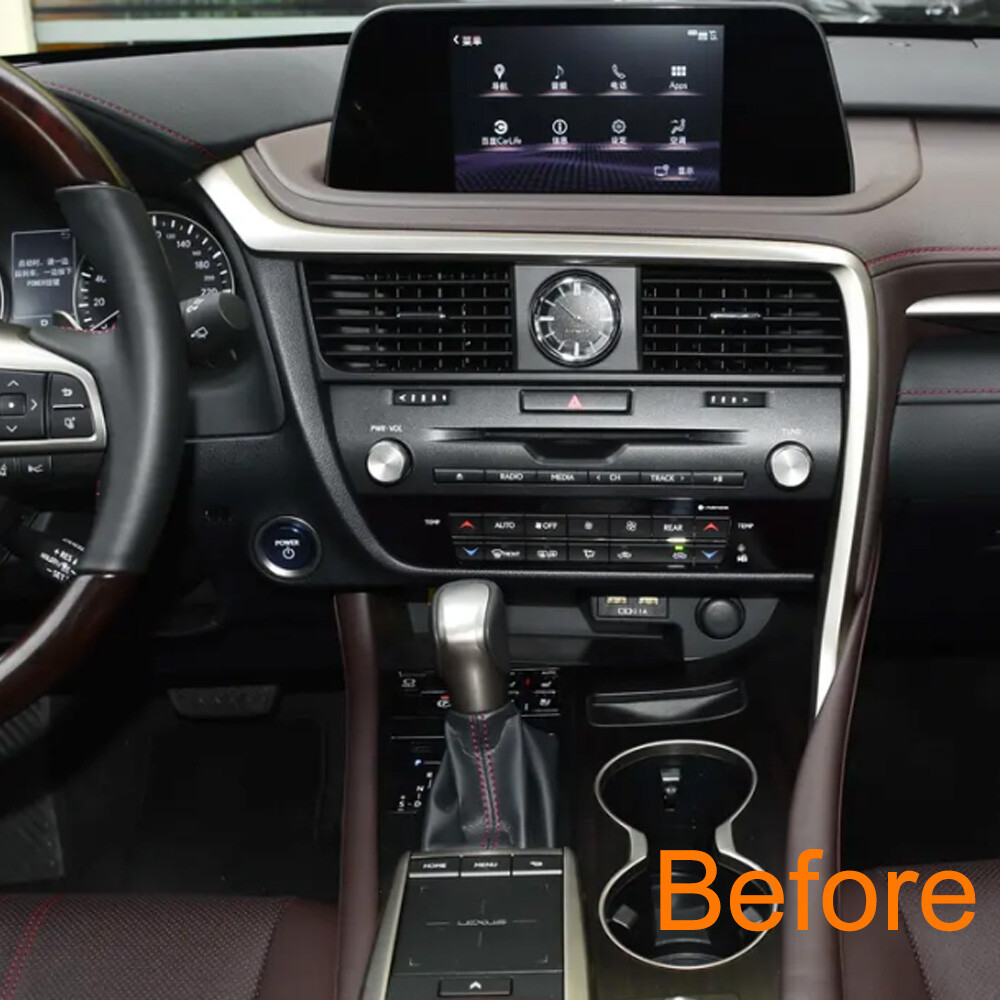 12.3 Inch Screen Android 14 For Lexus RX RX270 RX350 RX450H 2009-2022 Car Radio