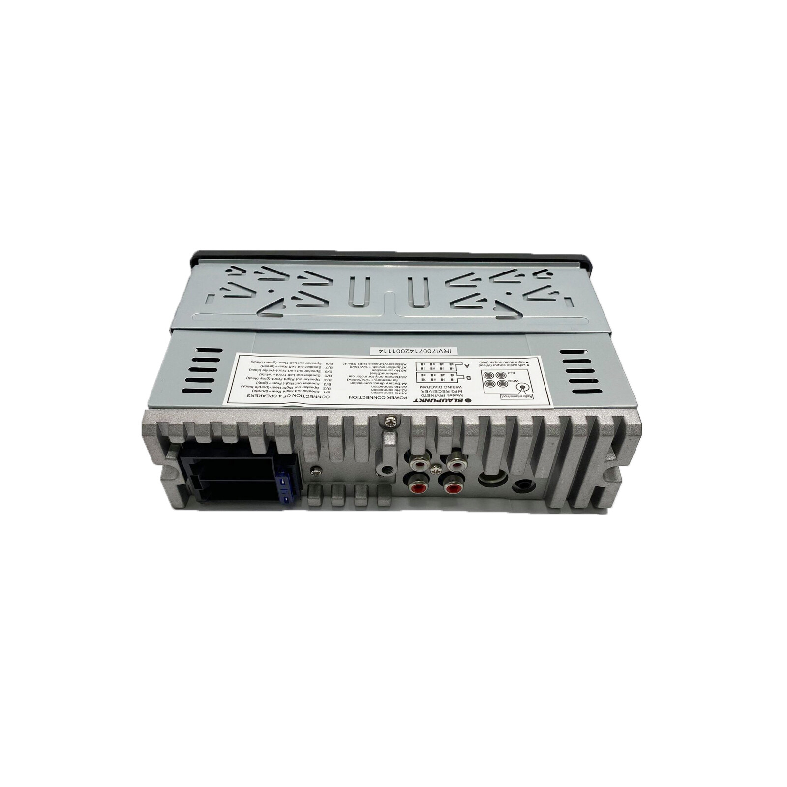 Blaupunkt Irvine70 1 Din MP3 Receiver USB + 4x Audiobank AB-790 AB-630 Speakers