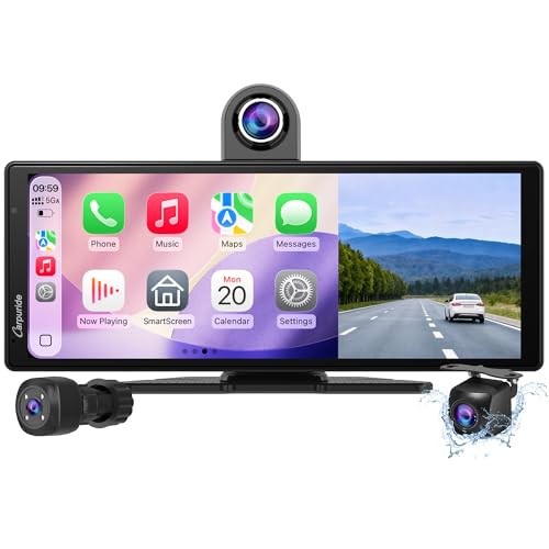 Carpuride W903S3 9.33in Wireless Carplay Screen 4K Front Camera