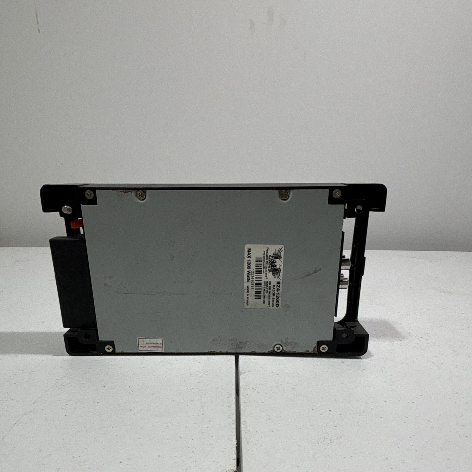 Power Acoustik Razor RZ4-1200D 1 DIN In-Dash Amplifier Head Unit w/ RCA Input