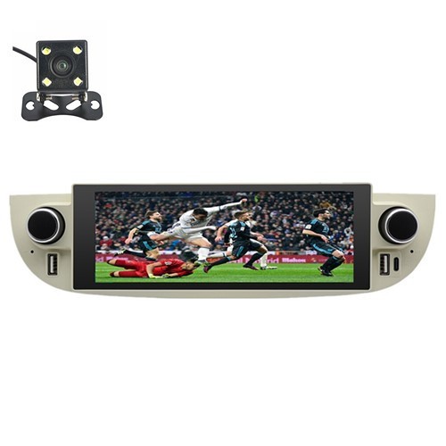 Android 15 Touch Screen Car Radio Stereo Navi Fit For Fiat 500 2007-2015 W/Cam