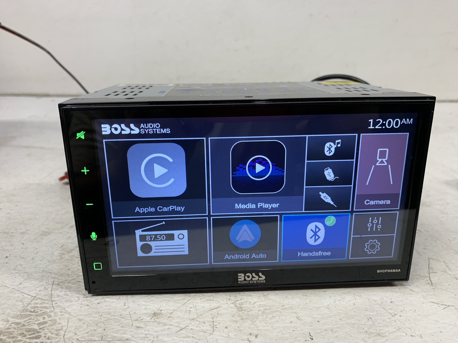 Boss BVCP9685A radio stereo 2 Din digital Media receiver 6.75″ Touch USB MP3 WAV