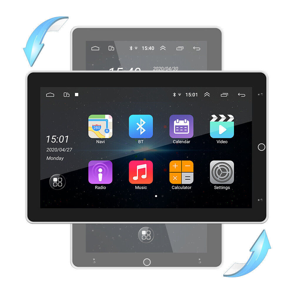 Android BT GPS Navi Mp5 Player MirrorLink Autoradio 10.1 inch Car Stereo Radio