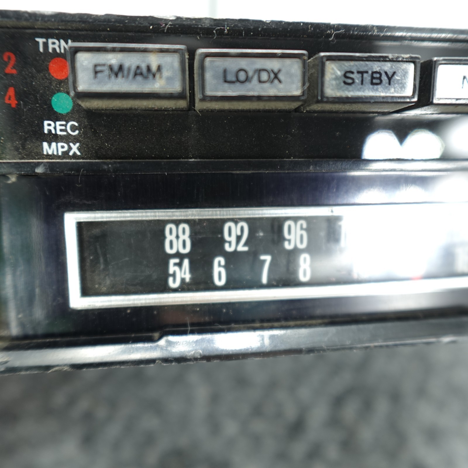 JIL 8 Track Player AM FM Radio Model 853 Combo Car Stereo Untested