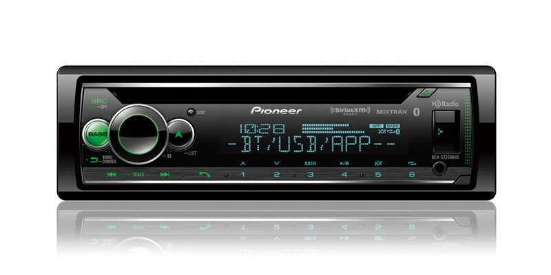 Pioneer DEH-S7200BHS CD Receiver w/ HD Radio & Built in Bluetooth