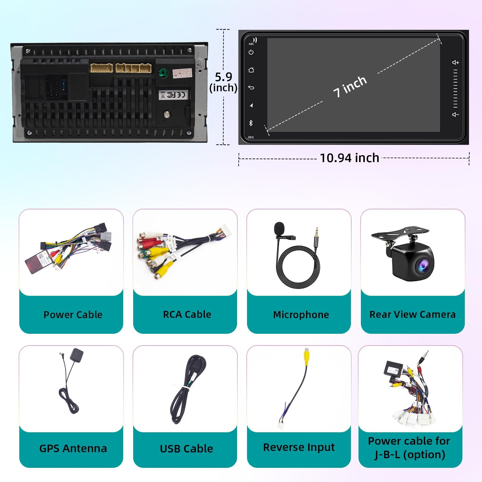 4G+64G Car Radio for Toyota 4Runner 2003-2009, Tundra 2003-2006, Sequoia 2003…