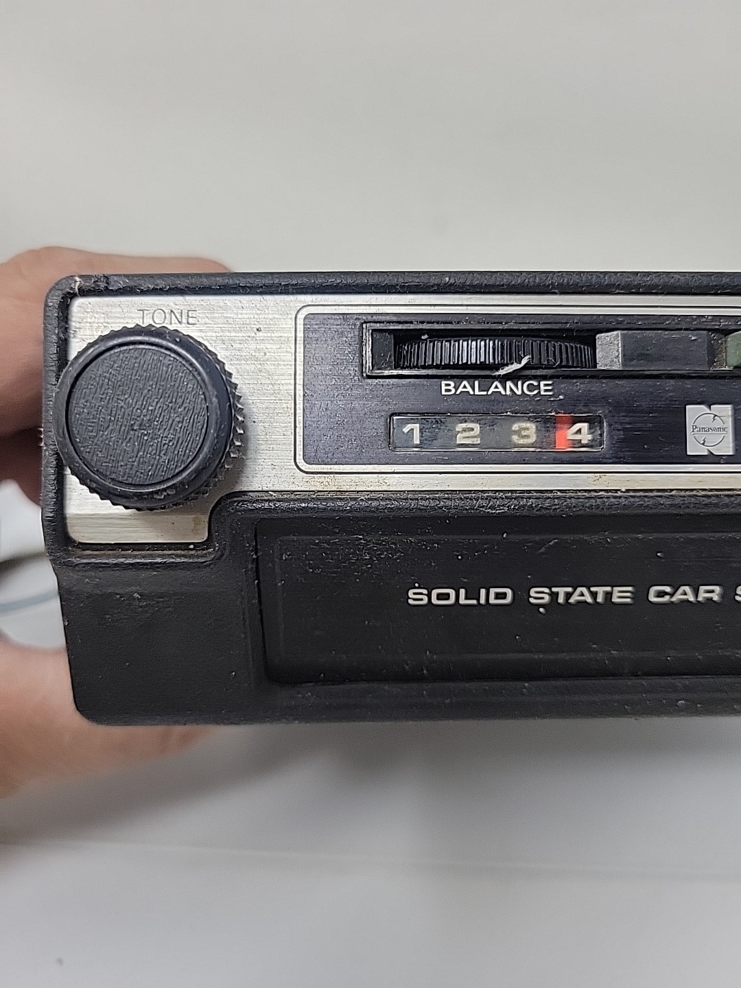 PANASONIC Cx-355eu Car Radio 8 Track Player Stereo RARE Vintage Not Tested