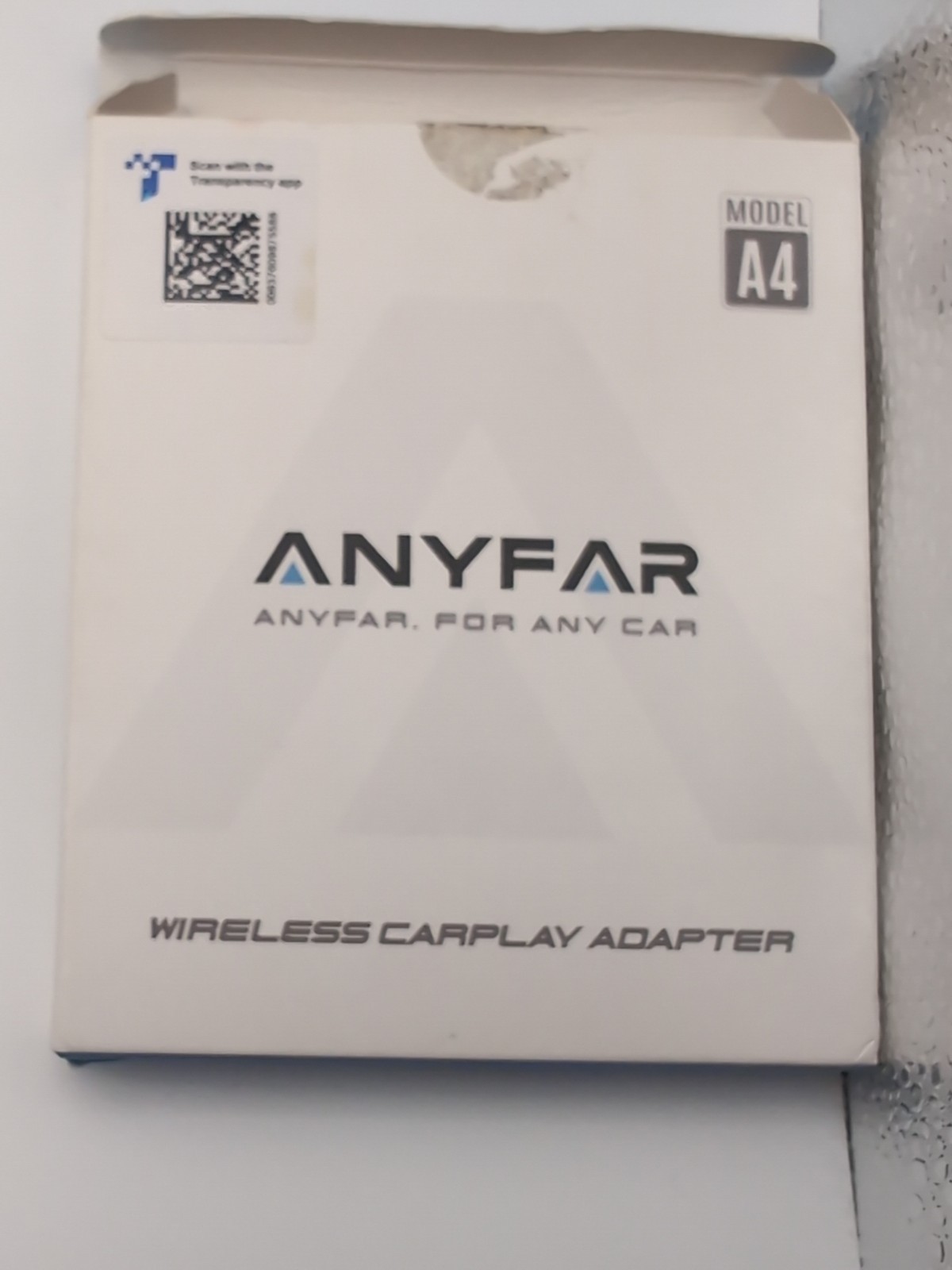 A4 Wireless CarPlay Adapter for iPhone, Android Auto for Android Phone, Dual-cor