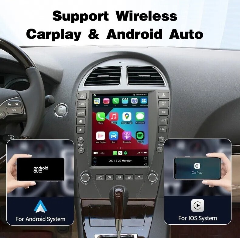 9.7” Car Stereo Radio Android GPS Navigation For Lexus ES ES240 ES350 2006-2012