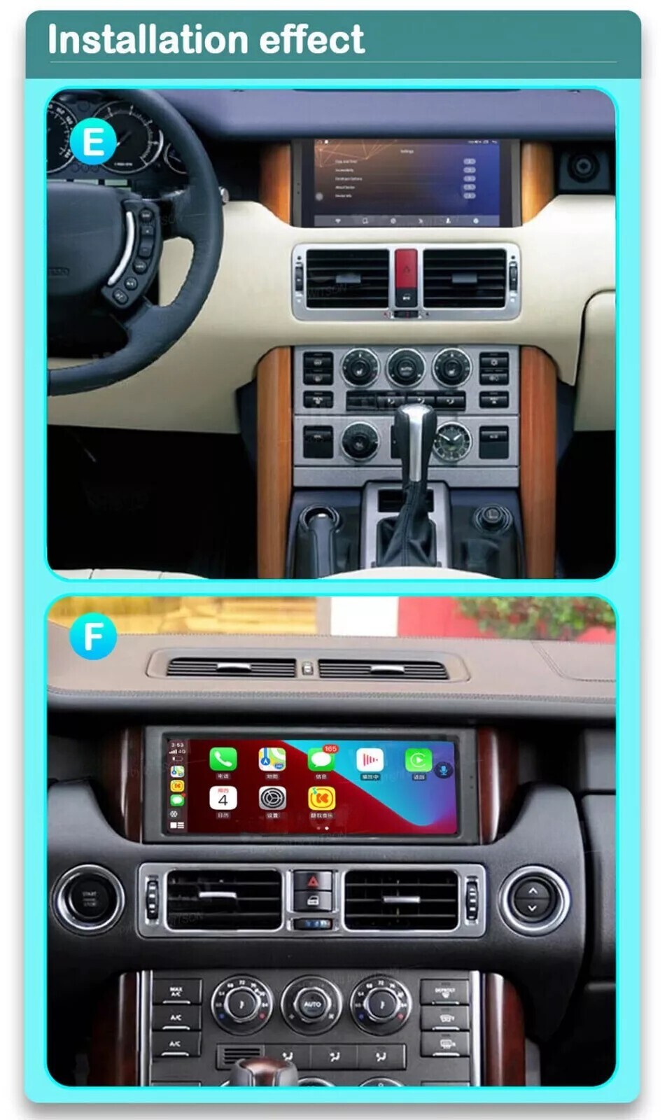 For 2002-2012 Range Rover Vouge L322 V8 10.33″ Android Carplay Car Stereo Radio