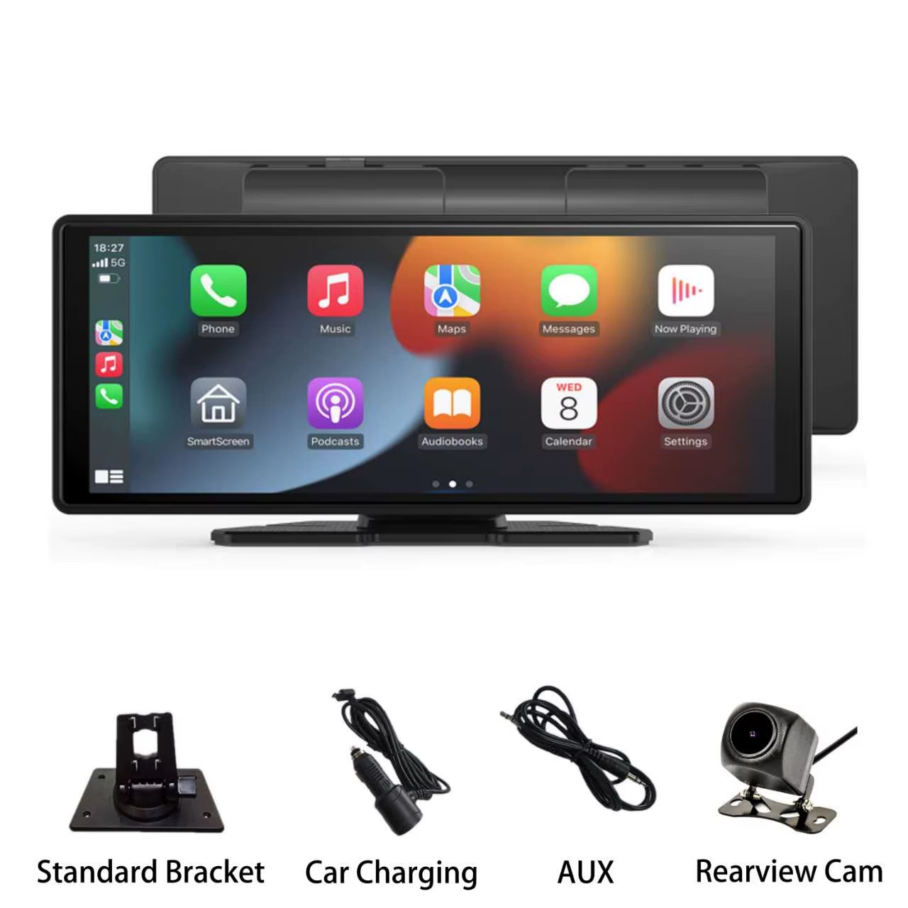 7″ HD Touch Screen Car Audio Receiver Wireless CarPlay Android Auto Display