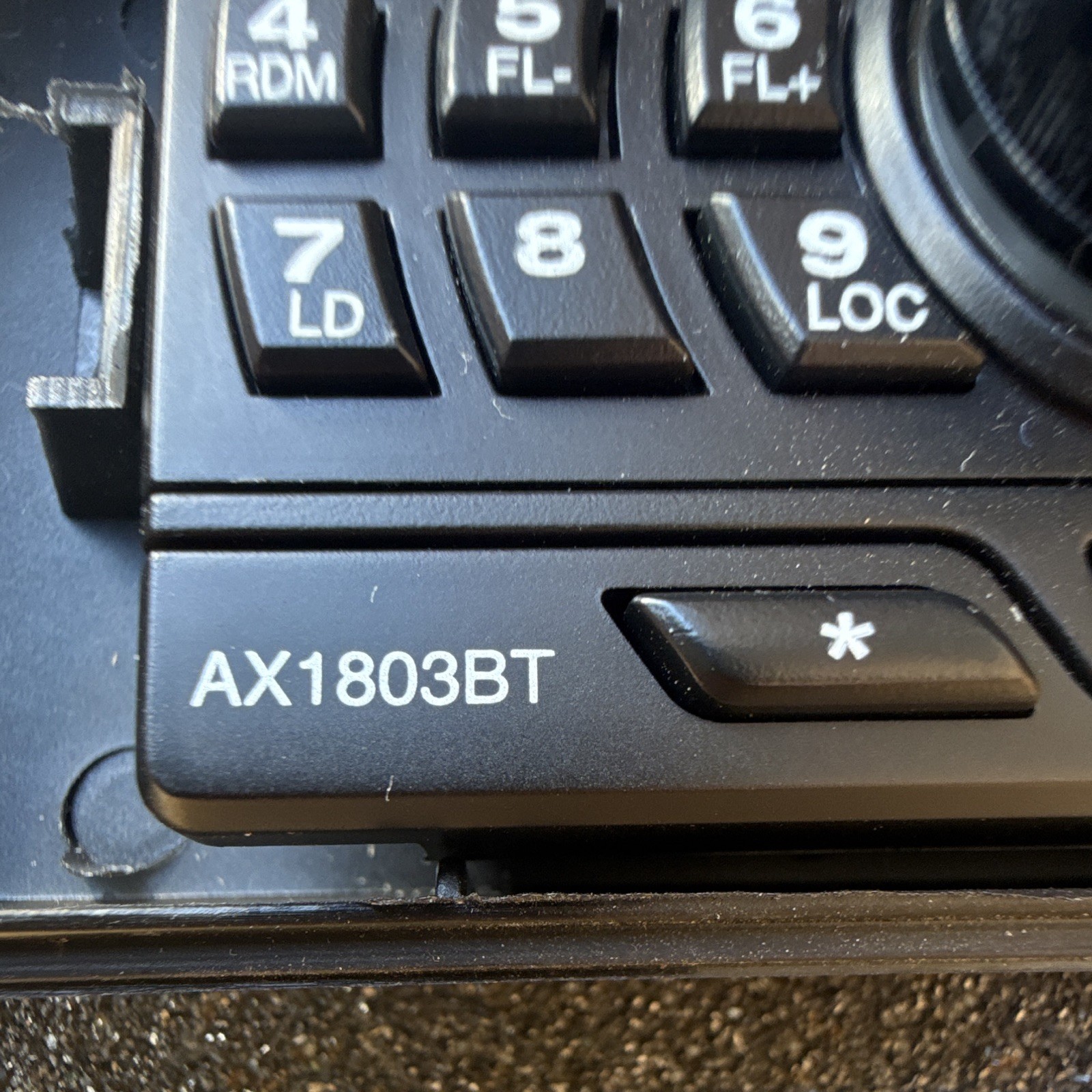 AX1803BT AXIS 12/24V BTOOTH CD RECEIVER