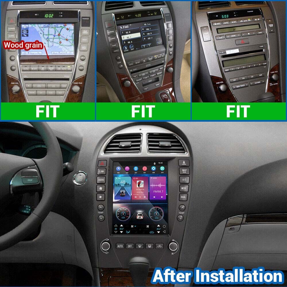 9.7″ Car Stereo Radio Android Navigation 2+32GB For Lexus ES240 ES350 2006-2012