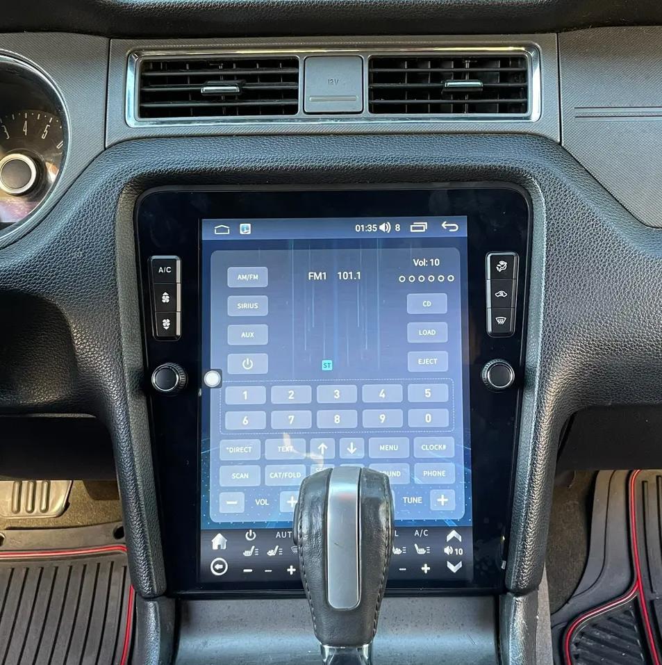 12.1″ Tesla Style For Ford Mustang 2008-2014 Stereo Car Player Gps Navigation