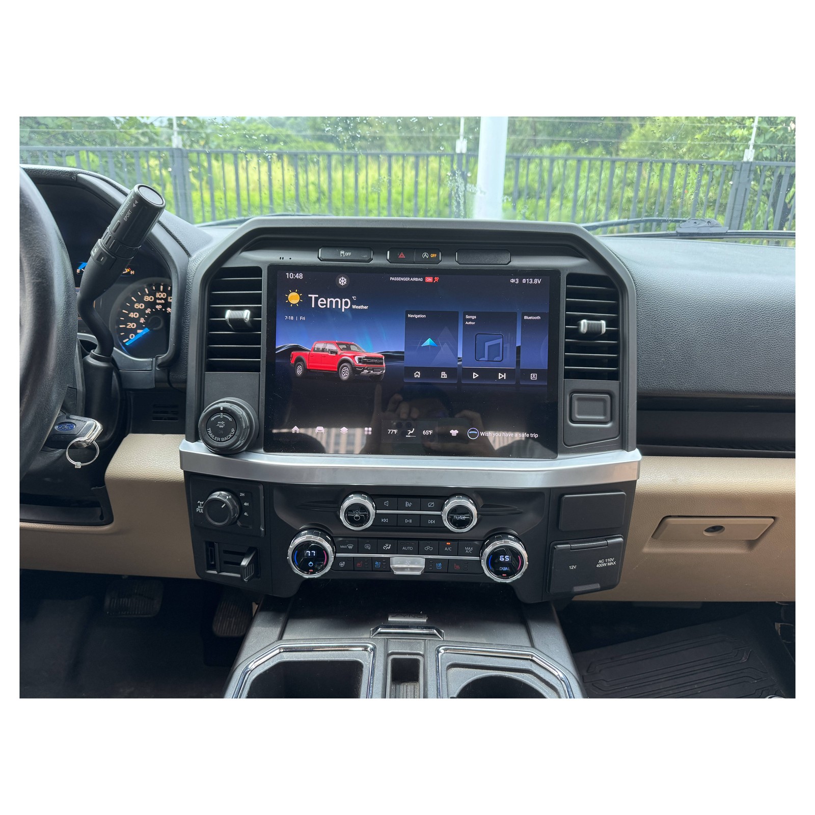 13.1″ For 2015-2021 Ford F150/F250/F350/F450 Car Stereo Radio GPS CarPlay 4+64GB